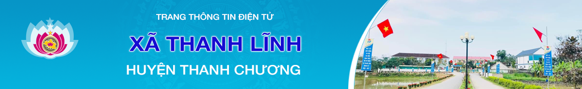 Trang thông tin điện tử xã Thanh Lĩnh - huyện Thanh Chương - Nghệ An